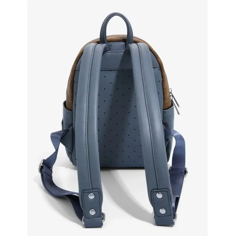 Loungefly Disney Winnie the Pooh Herringbone Today Possibilities Mini Backpack